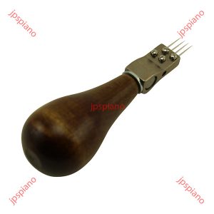 Piano Hammer Voicing Tool with Hardwood Handle